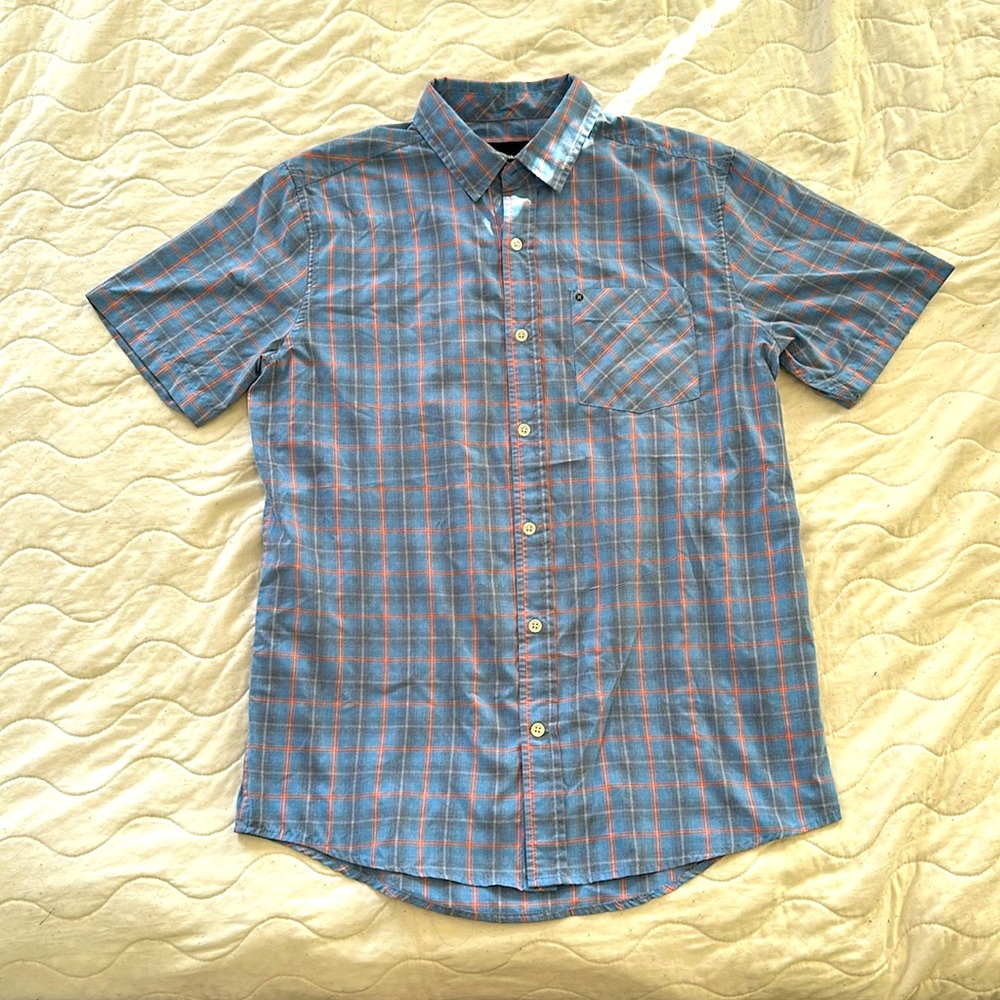 Men’s Hurley Button Down Short Sleeve Shirt